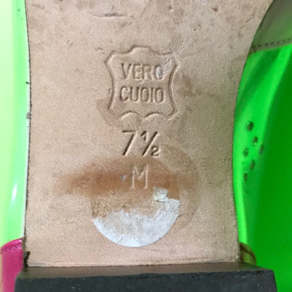 VANELi VERO CUOIO Vintage Pink/Clear Side Heels - Picture 7 of 8